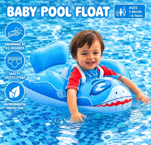 Inflatable kids swimming ring