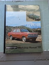 Vauxhall Viva HB, HC, & Holden Torana Intereurope Workshop Manual 1966-1972