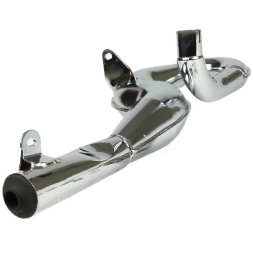 Pinasco chrome exhaust px125 - chrome,