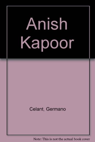 Anish kapoor celant germano - -, celant,