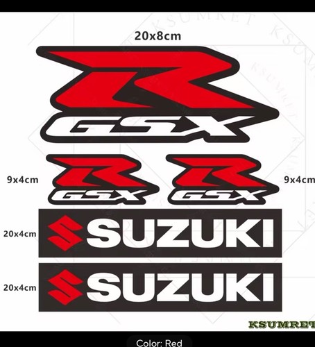 Suzuki gsxr red - , badge