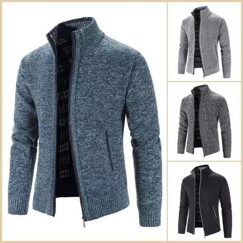 Mens fleece lined cable - fleece,