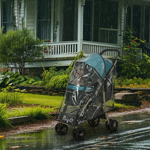 Pawhut pet stroller for and - stroller,