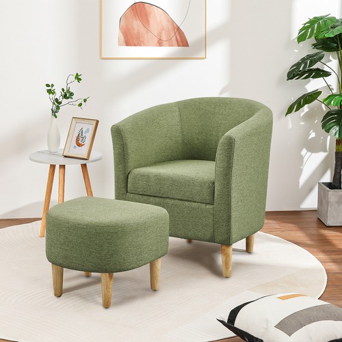 Armchair and ottoman accent - armchair,