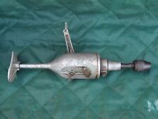 RARE? Cast Metal Vintage Geared Shoulder Hand Drill AK9 Manual For Restoration?
