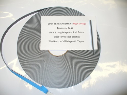 Magnetic tape 7mm - tape,12.7mm, 2mm