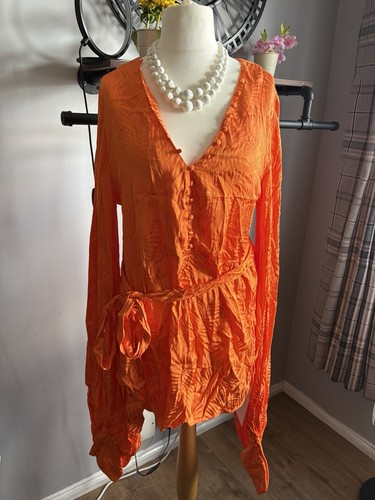 Bnwt rat boa orange - rat, palm