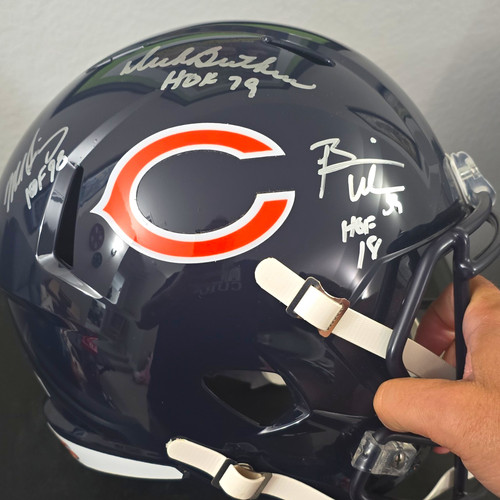 Chicago bears signed replica - signed,