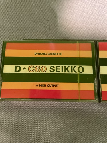 Seikko cassette tape c60 - tape,
