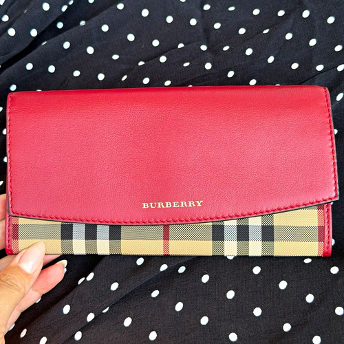 Burberry women red leather - burberry, women’s