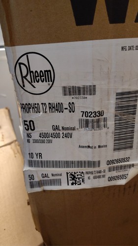 Rheem gallon electric - gallon,