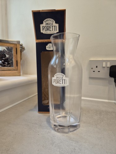 Angelo poretti glass decanter - angelo,