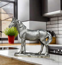 Standing horse silver - silver, ornament