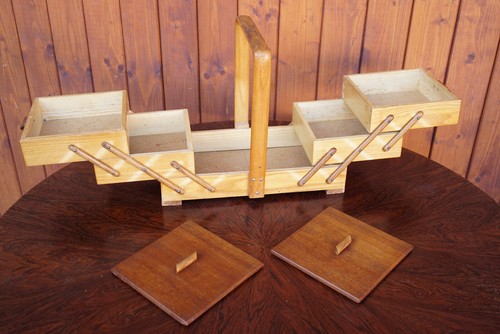 60s sewing box - 60s,