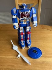 Power Ranger In Space Astro Megazord working Lights & sounds + Sword RARE TOY