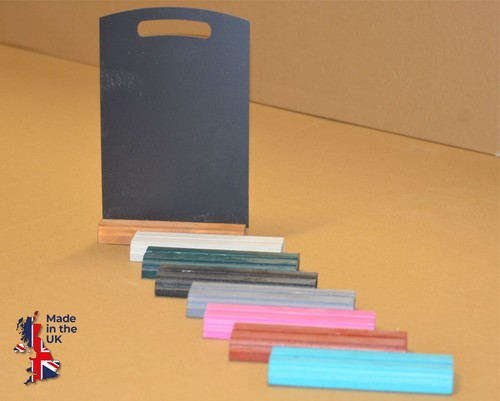 Shaped chalkboard or - shaped,