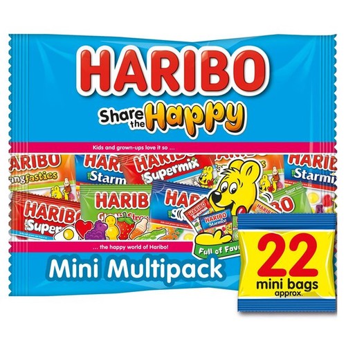Haribo mini bags share the - share,
