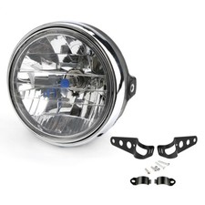 7 Inch Motorcycle Headlight Headlamp Motorbike Front Light +Bracket For Honda CB