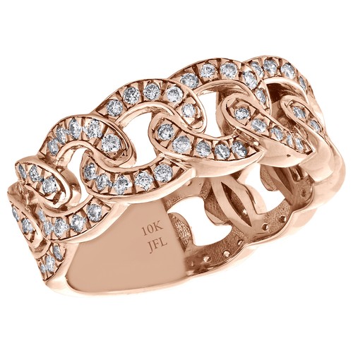 10k rose gold - rose, mens