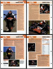 Aprilia RS125 - Running & Riding - Essential Superbike Data File 2 Pages
