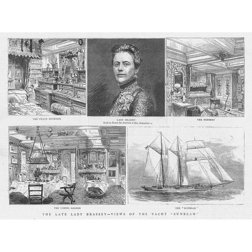 Sunbeam steam yacht - yacht, on
