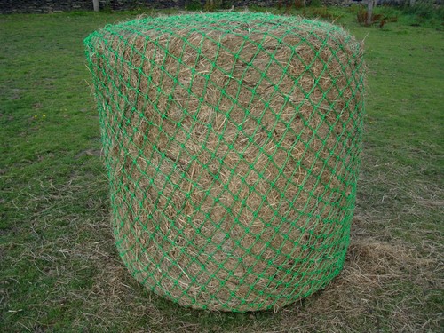 Round bale haynet wild - bale, boar