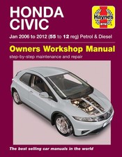 Honda Civic (Jan 2006-2012) Haynes Repair Manual