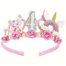 Mermaid Crown Flower Unicorn