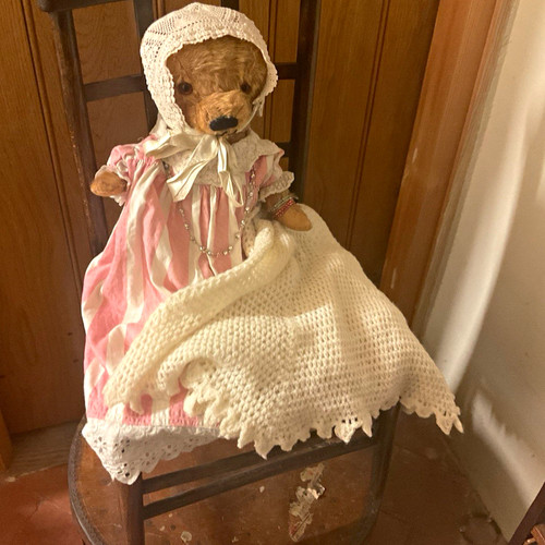 Golden vintage girl - ,