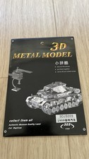 Metal model tank - 3d,