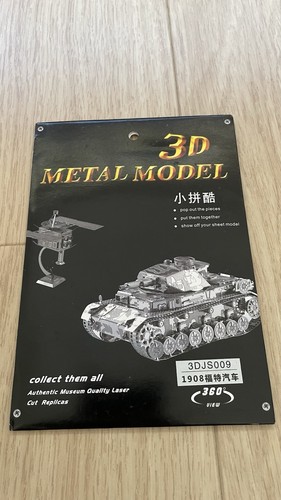 Metal model tank - 3d,