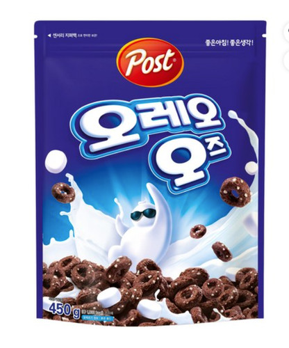 Post oreo cereal 450g - post,