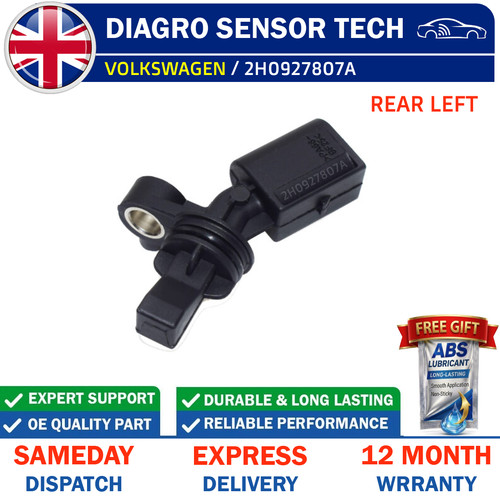 Rear left abs speed sensor - left,
