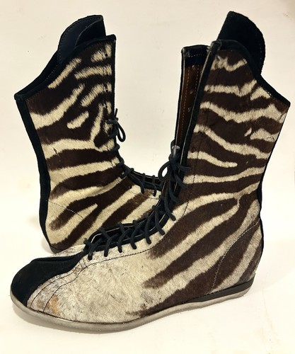 Vintage zebra skin hide - vintage,