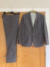 Men's Grey 2 Piece Suit Size
