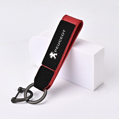 Keychain luxury suede high - keychain,