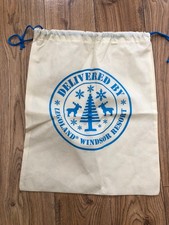 Official LEGO 'Delivered By Legoland Windsor Resort' Christmas Canvas Tote Bag