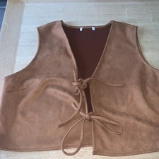 Primark Waistcoat Chocolate