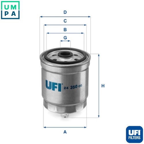 Fuel filter 350 - fuel, for