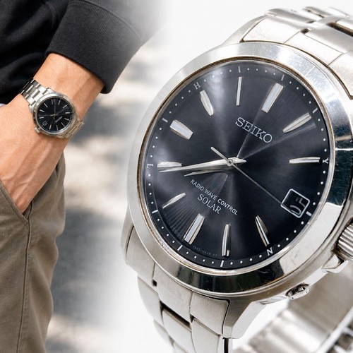 Seiko men solar - seiko, solar-powered