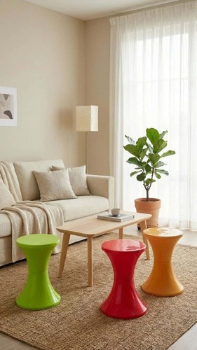 Tam stool red pop - stool,