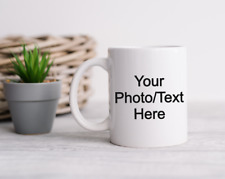 Personalised Mugs Custom Text