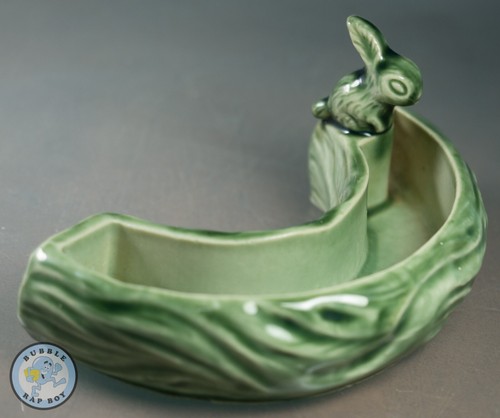Wade pottery green - wade, log
