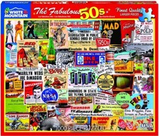 The Fabulous 50s 1000pc jigsaw