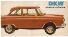 DKW Junior Saloon c1961 UK Market Small Format Foldout Sales Brochure 