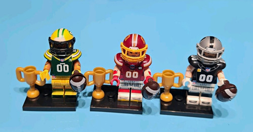 Lego custom minifigures nfl - lego,