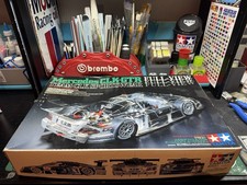 Rare Tamiya 1/24 Mercedes CLK-GTR Full View Sportswear race car model kit No.206