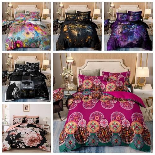 Bohemia wolf duvet - bohemia,