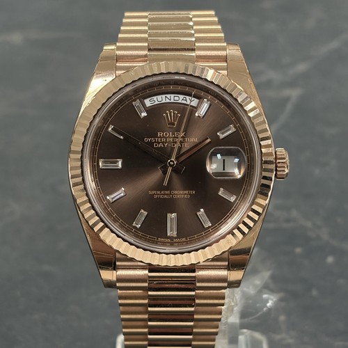 18ct rose gold rolex - rolex, day-date