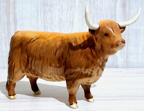 Beswick rare highland cow - rare,